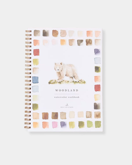 WOODLAND WATERCOLOUR WORKBOOK