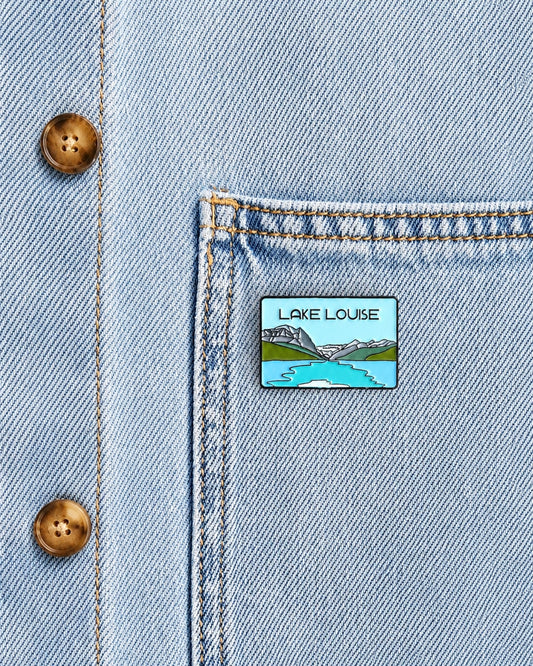 LAKE LOUISE - ENAMEL PIN
