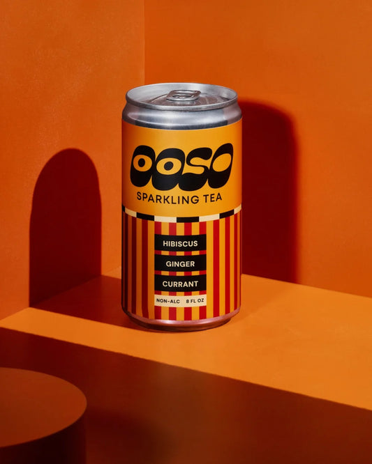 OOSO - HIBISCUS GINGER CURRANT SPARKLING TEA