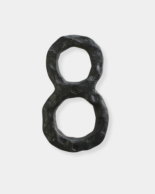 "8" CAST IRON HOUSE NUMBER
