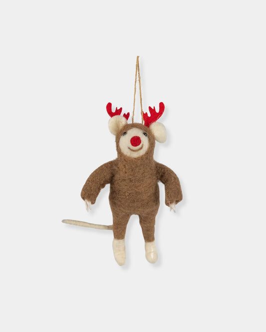 FELT REINDEER - ORNAMENT
