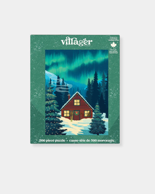 NORTHERN CABIN - 500 PIECE PUZZLE
