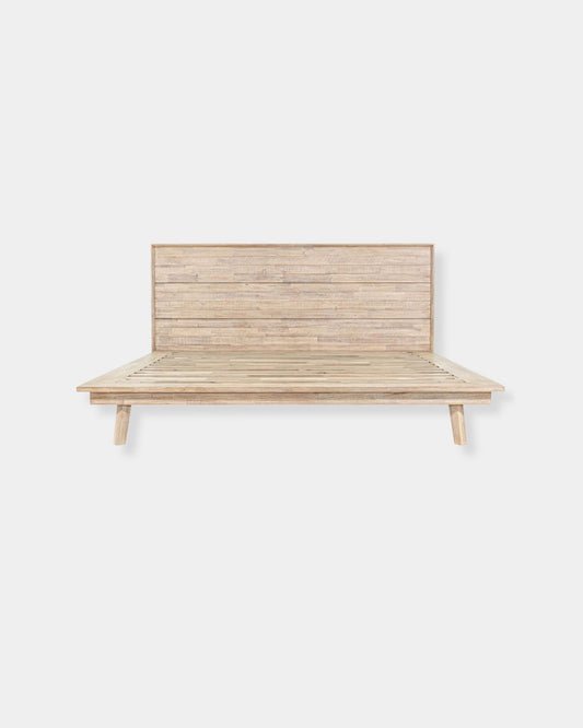 GIA LIGHT DRIFTWOOD BED