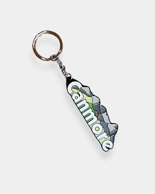 HA-LING ENAMEL KEYCHAIN