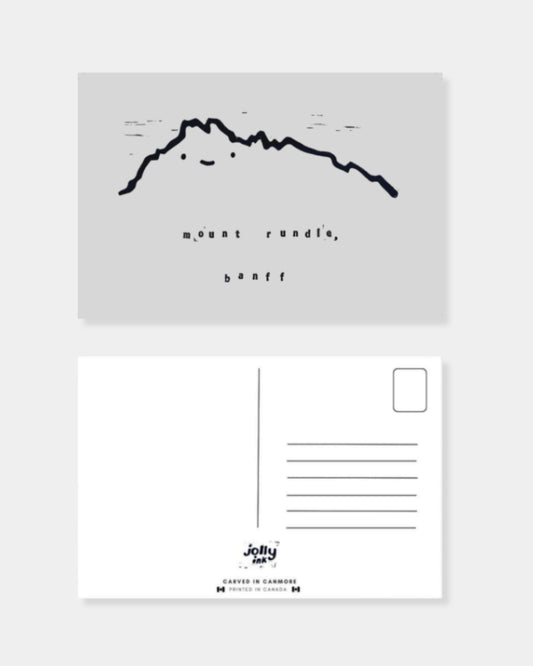 SMILEY RUNDLE JOLLY INK POSTCARD