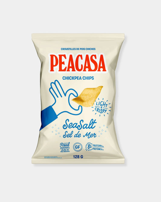 SEA SALT - 128g CHICKPEA CHIPS