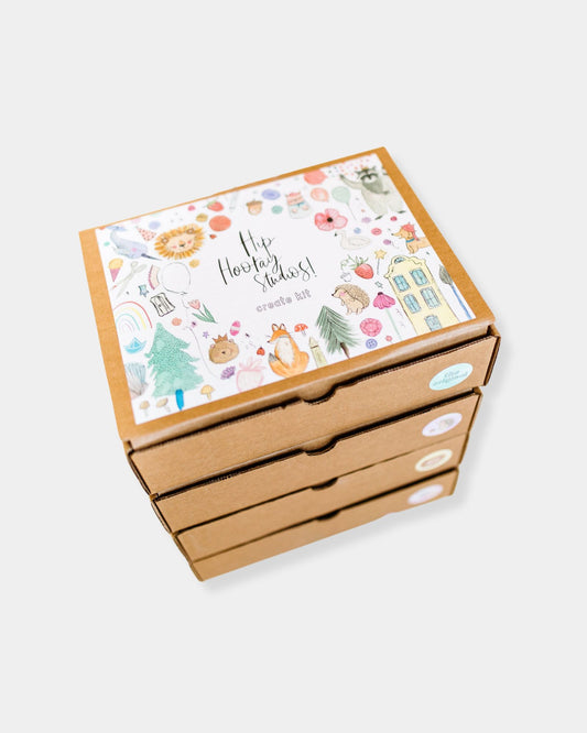 WOODLAND PUPPET BOX KIT