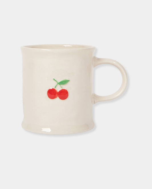 CHERRY - EMBOSSED MUG