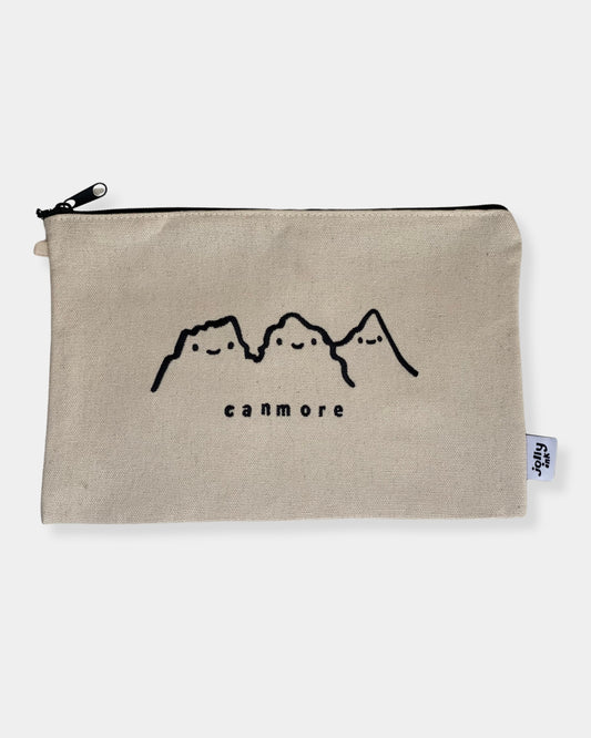 THREE SISTERS EMBROIDERED POUCH - LARGE