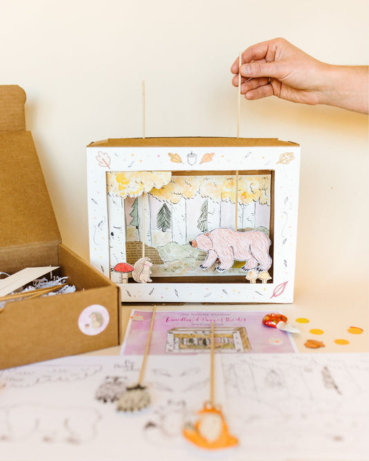 WOODLAND PUPPET BOX KIT