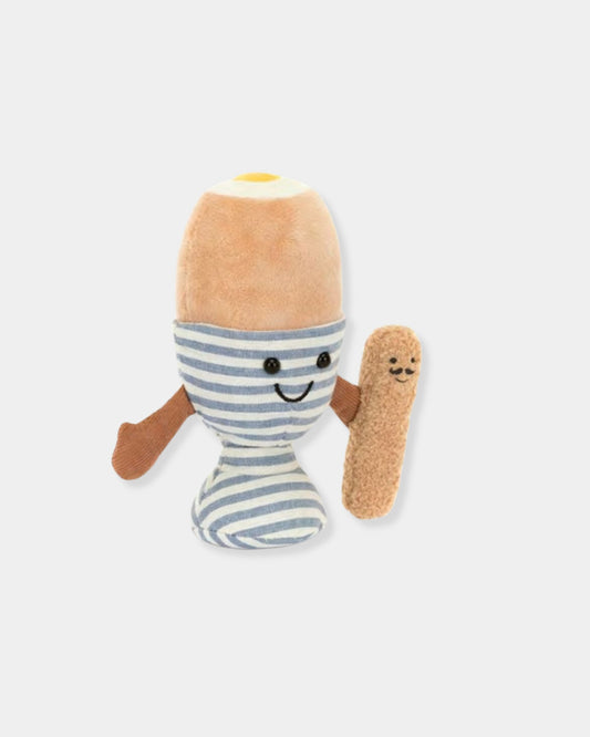AMUSEABLES EGGETHA EGG & LANCE SOLIDER - PLUSH TOY