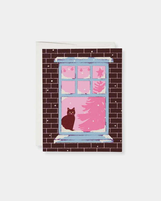 WAITING FOR SANTA - CARD
