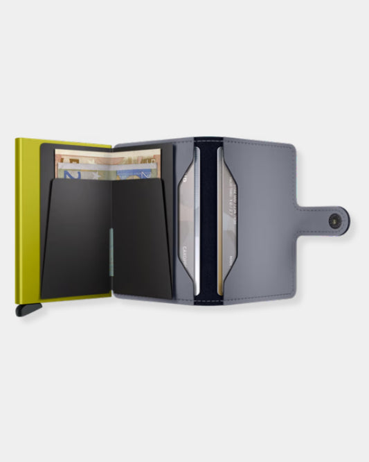 MINIWALLET - GREY LIME
