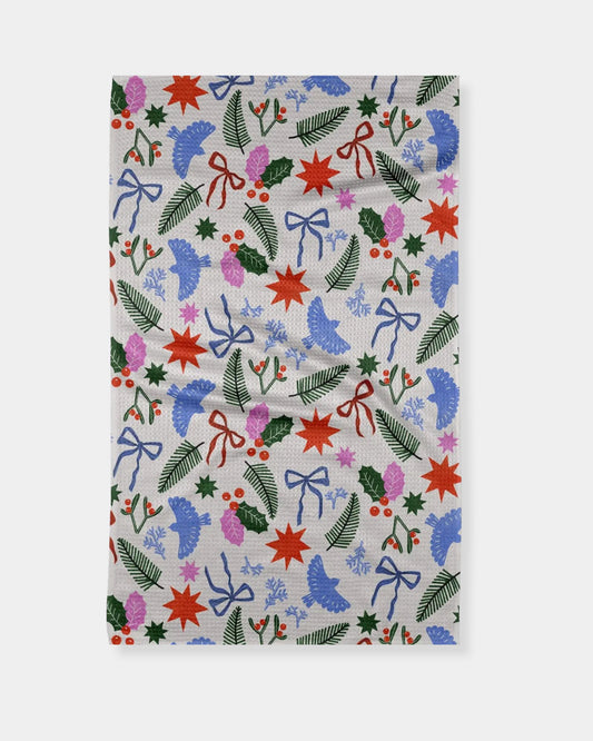 CHRISTMAS GARDEN PARTY - TEA TOWEL