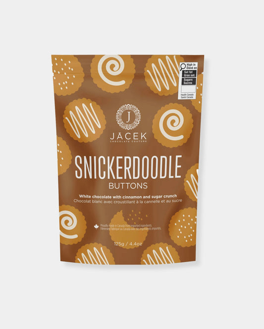 SNICKERDOODLE BUTTONS - 125g POUCH