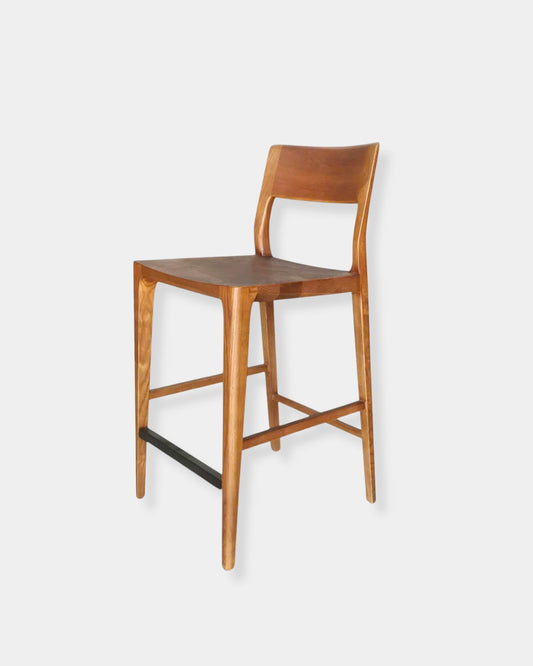 CATANIA COUNTER STOOL - WARM BROWN