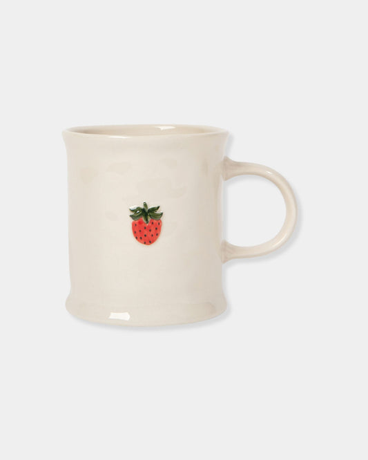 STRAWBERRY - EMBOSSED MUG