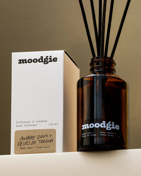 SWEET AMBER + TONKA BEANS - REED DIFFUSER