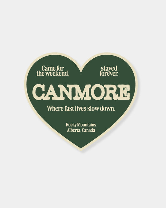 HEART CANMORE - STICKER