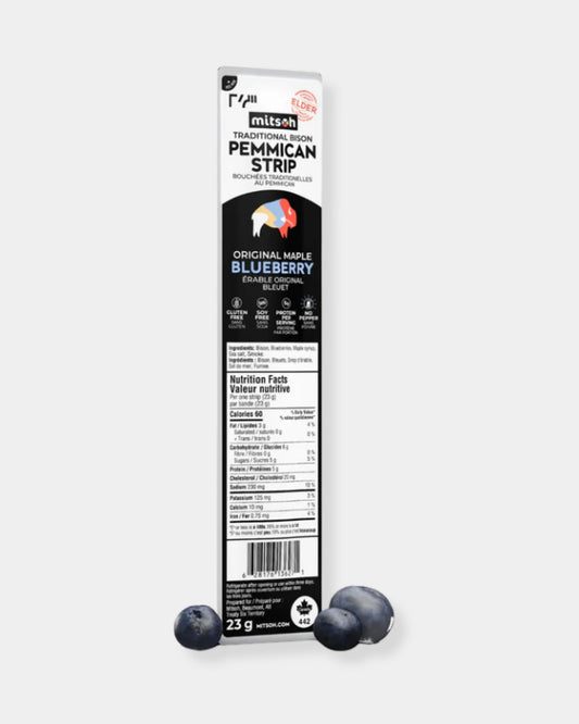 BISON ORIGINAL PEMMICAN - MAPLE BLUEBERRY