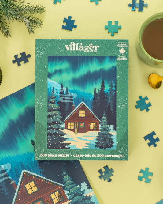 NORTHERN CABIN - 500 PIECE PUZZLE