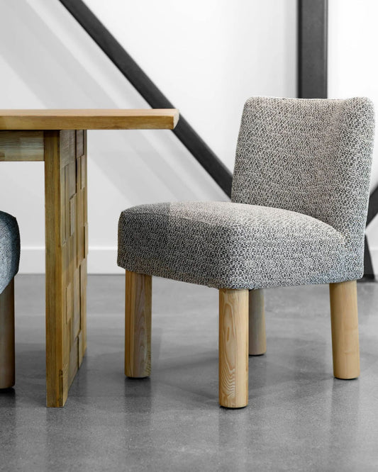 DESTINY DINING CHAIR - PIXEL BROWN - SET OF 2
