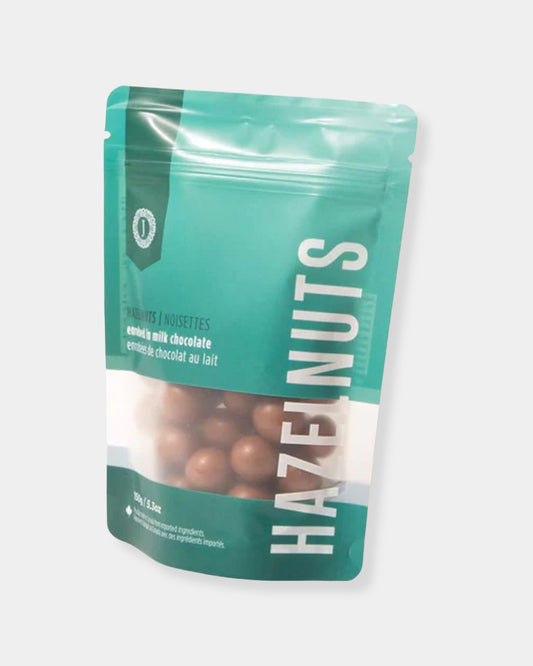 MILK CHOCOLATE HAZELNUTS