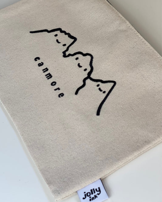 THREE SISTERS EMBROIDERED POUCH - LARGE