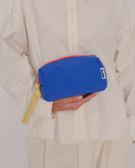 MAKEUP BAG - COBALT BLUE