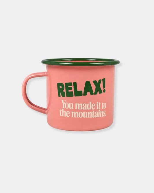 RELAX - ENAMEL MUG