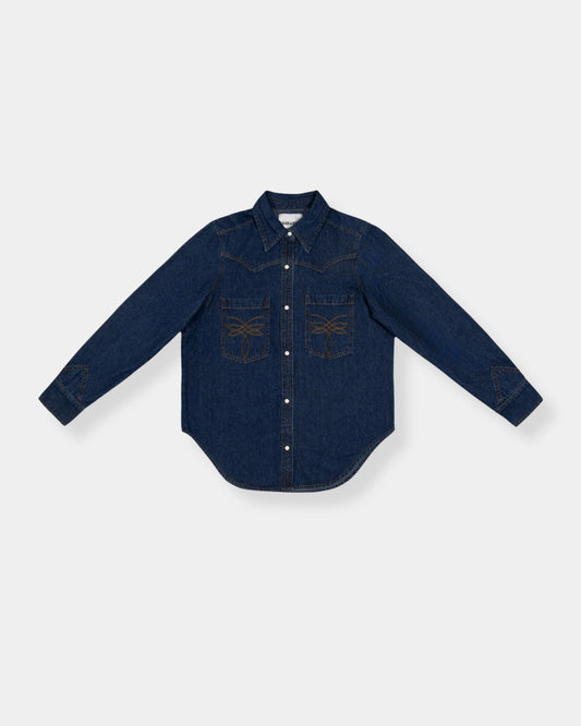 DAKOTA SHIRT - DARK BLUE