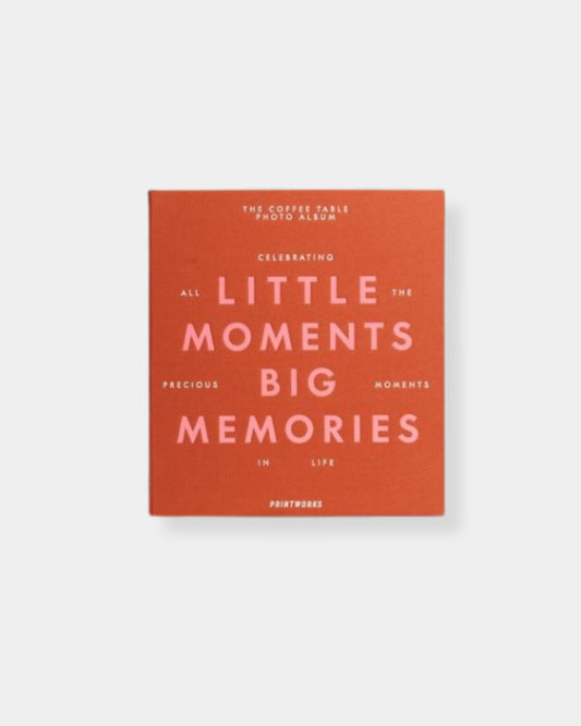 LITTLE MOMENTS BIG MEMORIES PHOTO ALBUM