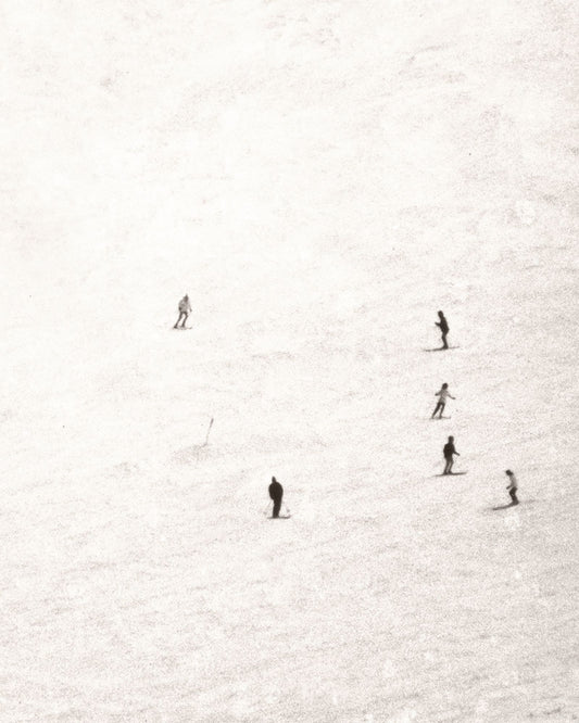 SKI LIFT 1966 - GICLEE ART 28×42 PRINT