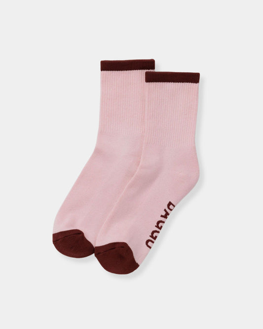 RIBBED SOCK - BLUSH MIX