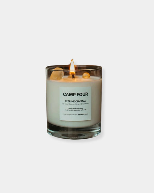 CITRINE CRYSTAL 9oz - CANDLE