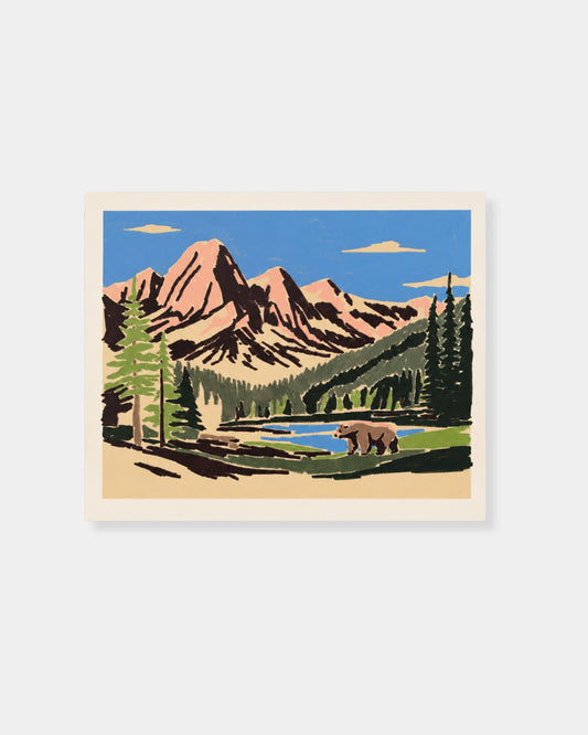 CANADIAN ROCKIES 10X8 - PRINT
