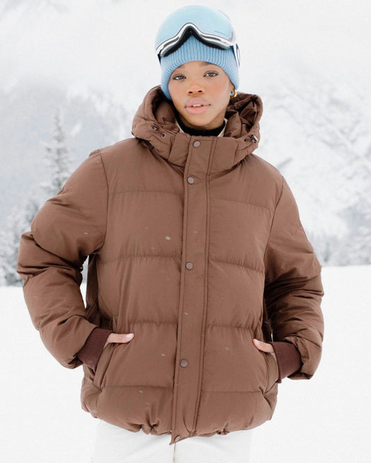 NORDIC JACKET - COFFEE BEAN