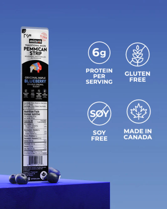 BISON ORIGINAL PEMMICAN - MAPLE BLUEBERRY