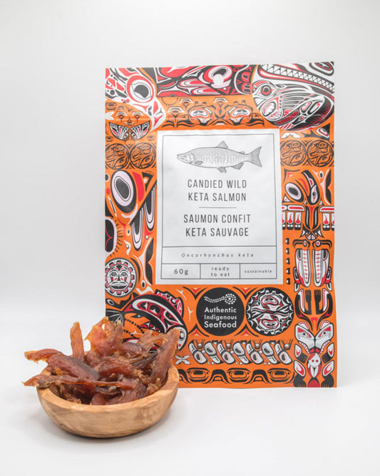 CANDIED WILD KETA JERKY 60g