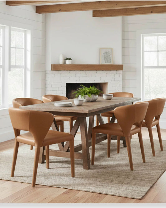 DAKOTA CHAIR TAN - SET OF 2