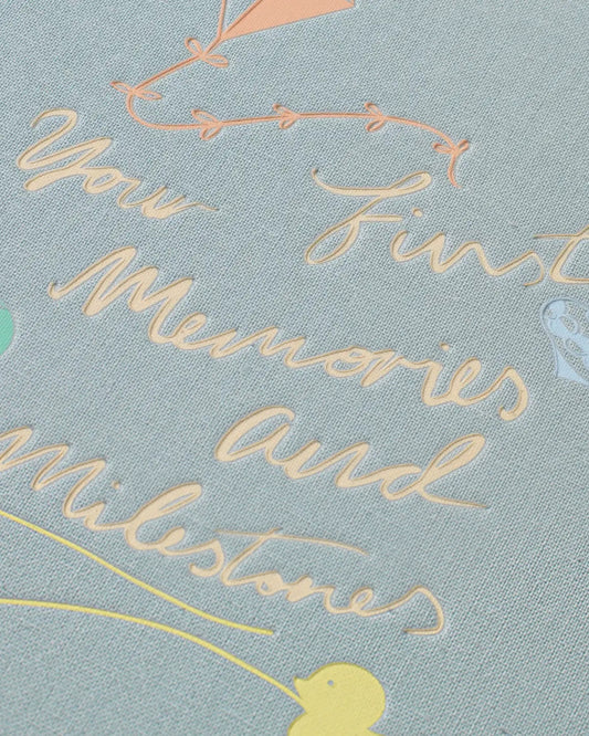 BABY BINDER-FOLIO - FIRST MEMORIES & MILESTONES