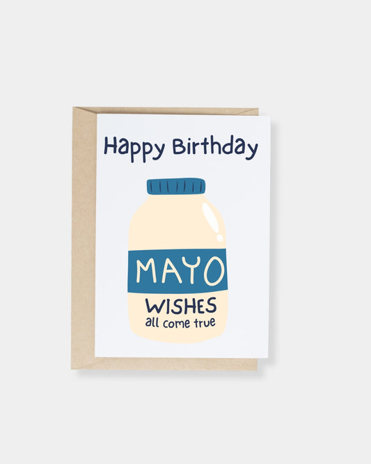 MAYO WISHES - CARD