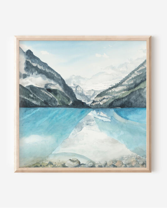 LAKE LOUISE 8x8 - PRINT