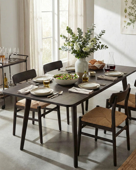 REMIX EXTENSION DINING TABLE 70/86 - ANTIQUE BLACK
