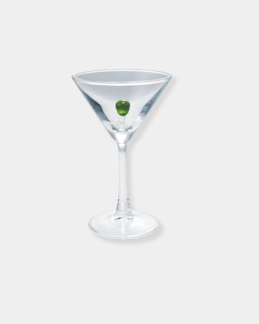 OLIVE WINE GLASS
