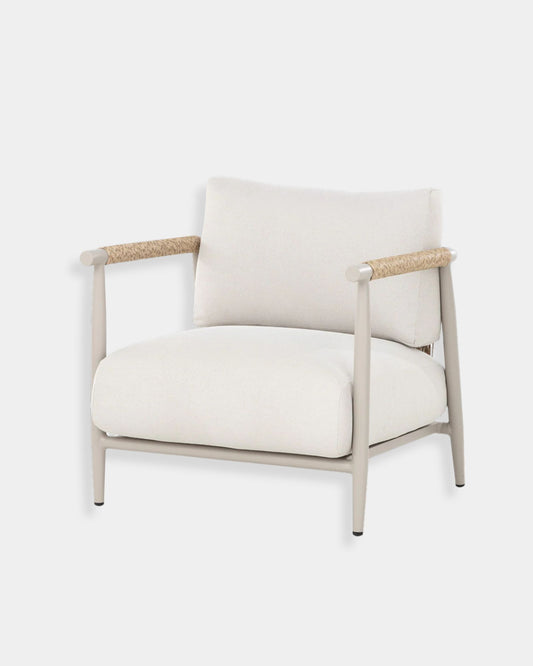 MUROS LOUNGE CHAIR - GREIGE