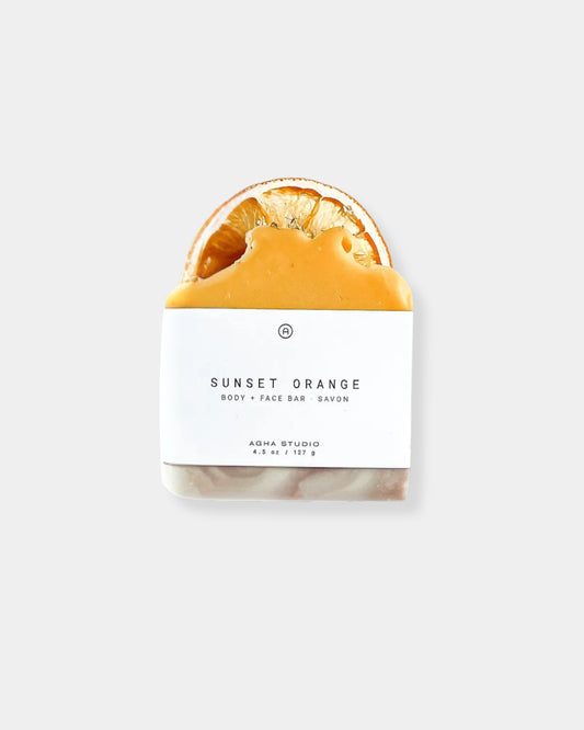 SUNSET ORANGE BODY + FACE BAR