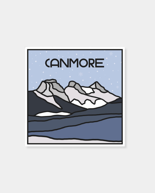 WINTER THREE SISTERS 6"x 6" - POSTCARD