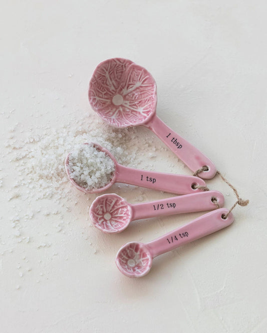 CABBAGE SHAPED MEASURING SPOONS