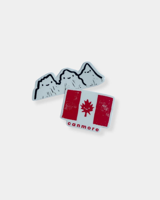 CANMORE STICKERS 2 PACK
